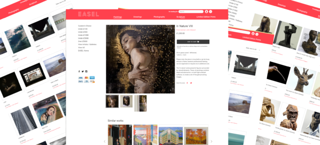 EASEL EASEL: A new eCommerce shop