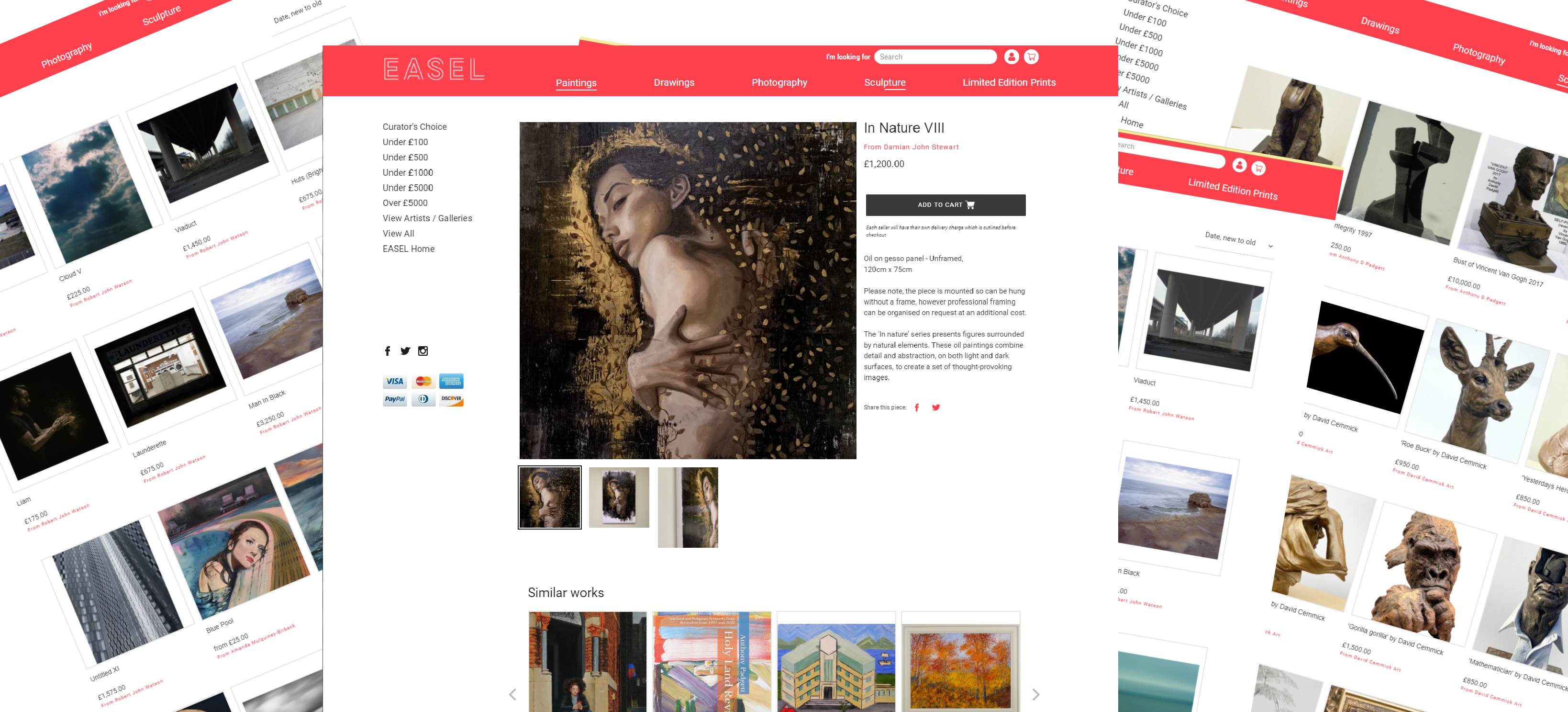 EASEL EASEL: A new eCommerce shop