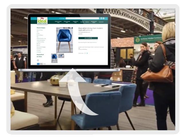 blue chair at IHSS jpeg Spring has sprung and events are returningSpring has sprung and events are returning