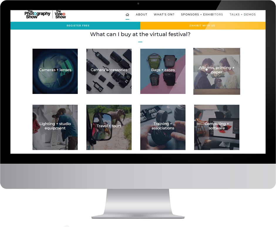 photography show on imac The Photography Show shoots for Future success in the virtual world